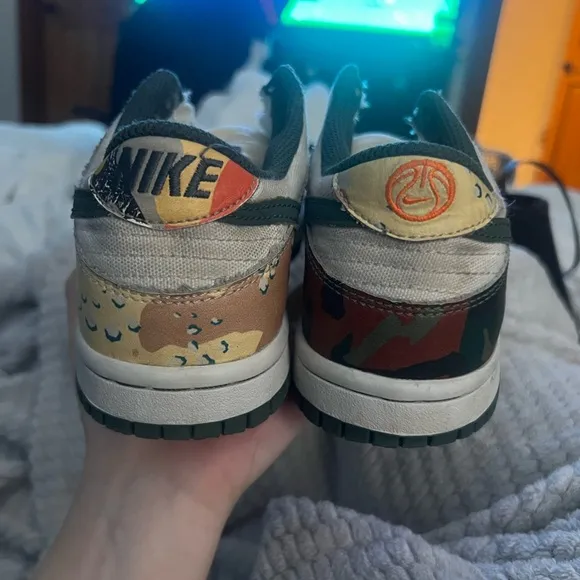 Nike Dunk Low SE Sail Multi-Camo