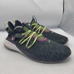 Nike Flex Contact 3 Mens 12 Black Green Purple Athletic Shoes Outdoors Running