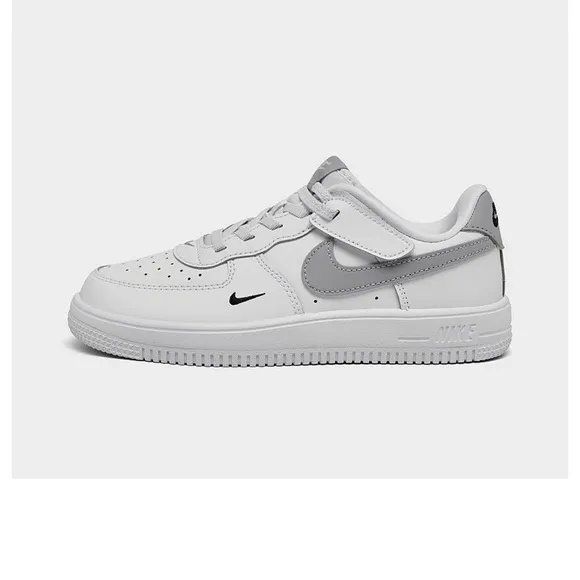 Nike Force 1 Easyon Stretch Lace Shoes 2Y