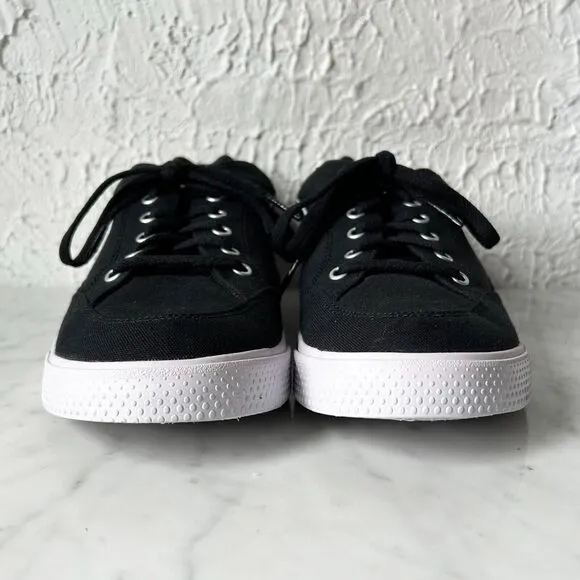 Nike GTS 97 Black Canvas Sneakers Low Top Retro Skateboarding - Men's 7.5