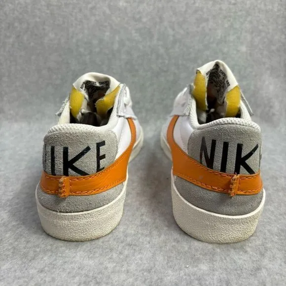 Nike Mens Shoes Size 10 Blazer 77 Jumbo Low Top White &amp; Alpha Orange DN2158-100