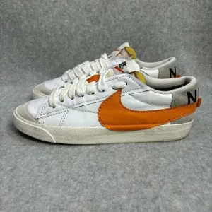 Nike Mens Shoes Size 10 Blazer 77 Jumbo Low Top White &amp; Alpha Orange DN2158-100