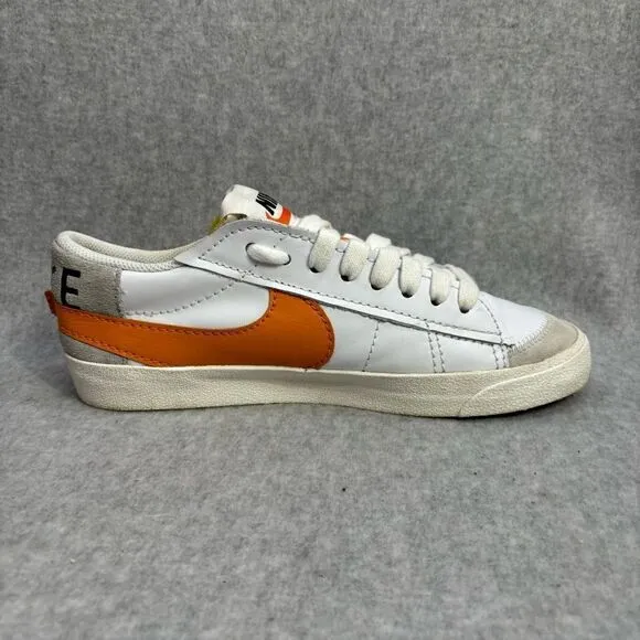 Nike Mens Shoes Size 10 Blazer 77 Jumbo Low Top White &amp; Alpha Orange DN2158-100