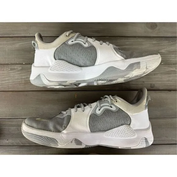 Nike Paul George PG 5 TB in Wolf Grey Size 11.5 Athletic Basketball Shoes