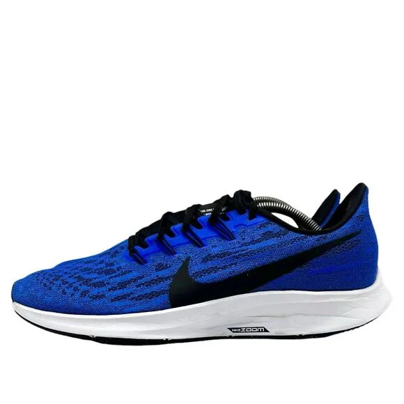 Nike Shoes Men Size 11 Air Zoom Pegasus 36 Racer Blue Running Sneakers