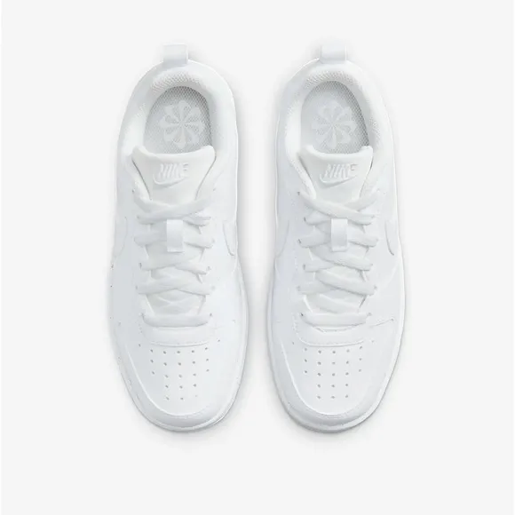 @NIKE@Nike Court Borough Low 2 (GS) Recraft Big Kid’s Shoes. Size: 7 BQ5448-100