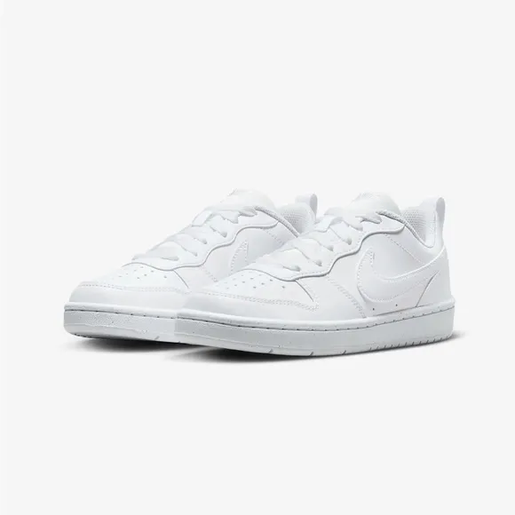 @NIKE@Nike Court Borough Low 2 (GS) Recraft Big Kid’s Shoes. Size: 7 BQ5448-100