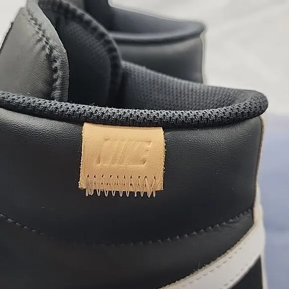●NIKE●STYLE : COURT ROYAL 2 MID SNEAKERS IN BLACK ⚫️ IN GUC MENS 11.5 ☆AWESOME☆