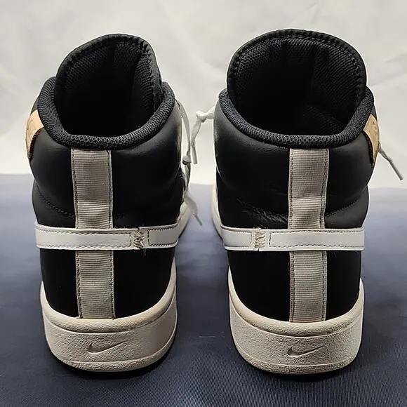 ●NIKE●STYLE : COURT ROYAL 2 MID SNEAKERS IN BLACK ⚫️ IN GUC MENS 11.5 ☆AWESOME☆