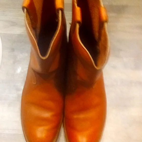 Nitrene Man Leather Cowboy Oil Resistant Regular fit y2k Western Boots Size 11