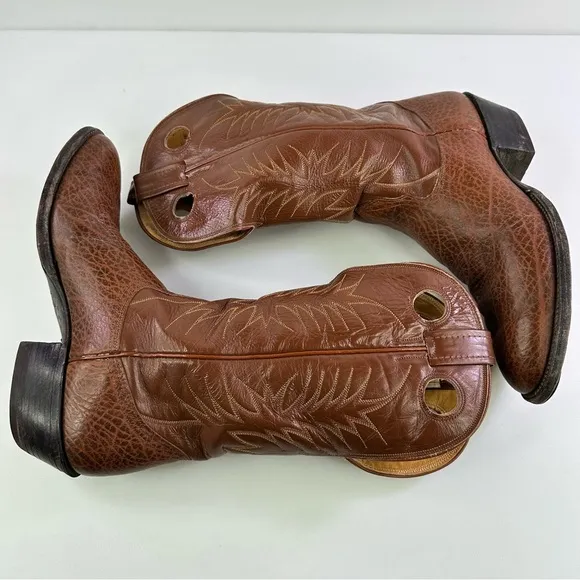 Nocona Boots Men's Brown Cowboy Western Boots - Size 11.5A