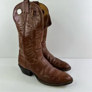 Nocona Boots Men's Brown Cowboy Western Boots - Size 11.5A