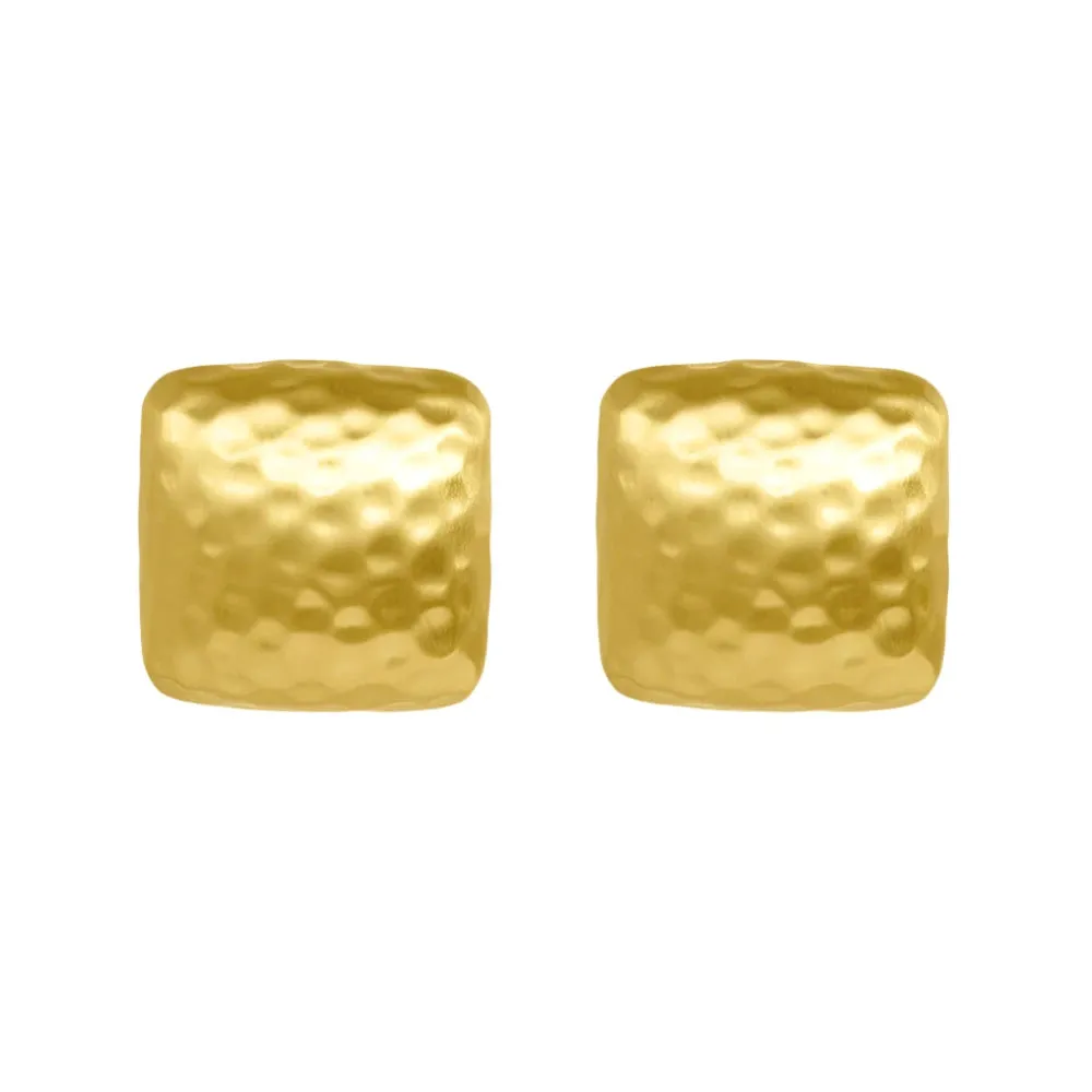 Nomad Square Clip On Earrings