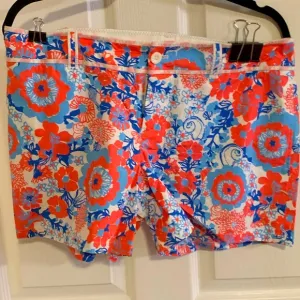 NWOT Lilly Pulitzer Shell Yeah Palm Beach Short 10