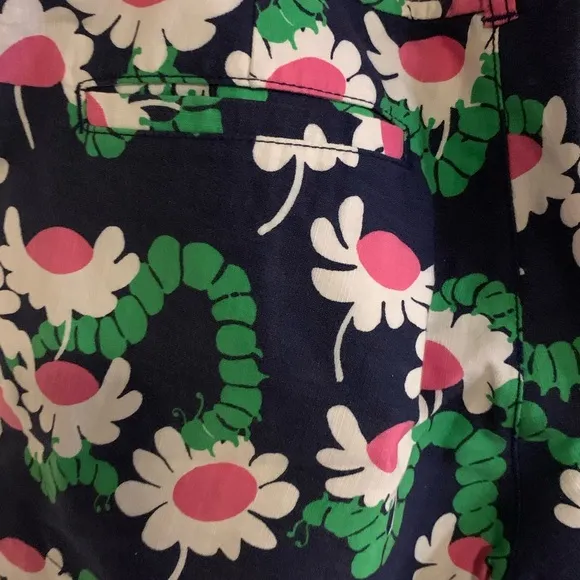 NWOT Lilly Pulitzer Yum Yum Caterpillar Short S 12