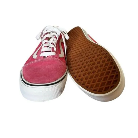NWOT VANS OLD SKOOL IN STRAWBERRY PINK WOMENS SIZE 10.5