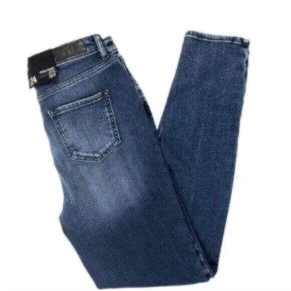 NWT Armani Exchange High Rise Classic Business Casual Everyday Skinny Jeans 29R