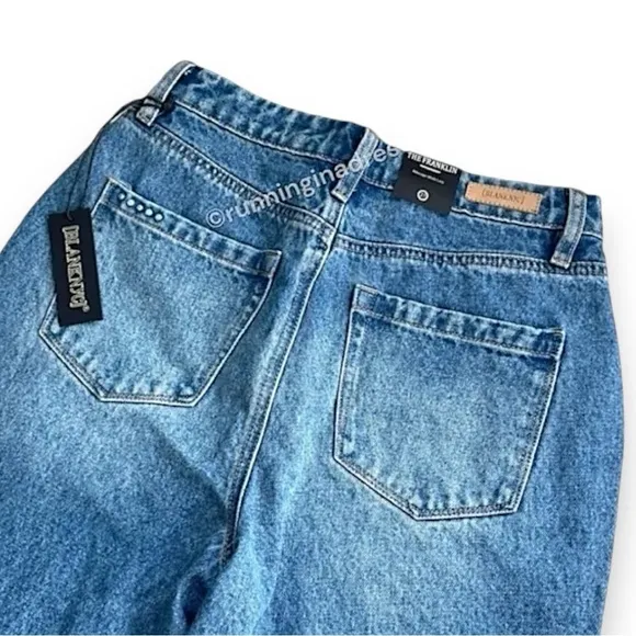NWT BlankNYC Franklin Rib Cage Wide Leg Jeans Size 27