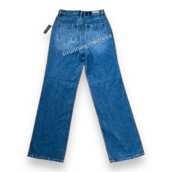 NWT BlankNYC Franklin Rib Cage Wide Leg Jeans Size 27