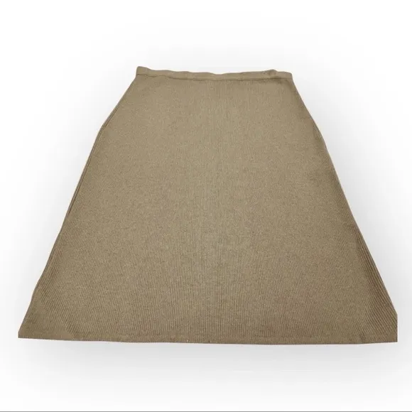 NWT Jennifer Tyler 100% Cashmere Knit Skirt Womens Large NWT A-Line Couture