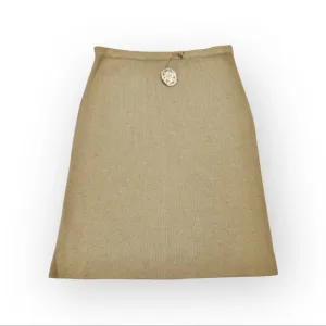 NWT Jennifer Tyler 100% Cashmere Knit Skirt Womens Large NWT A-Line Couture