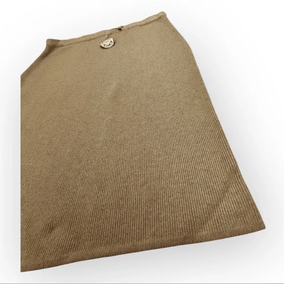 NWT Jennifer Tyler 100% Cashmere Knit Skirt Womens Large NWT A-Line Couture