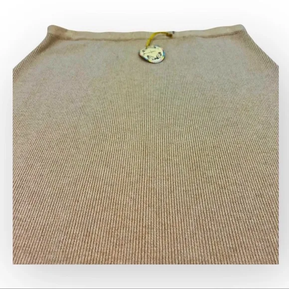 NWT Jennifer Tyler 100% Cashmere Knit Skirt Womens Large NWT A-Line Couture