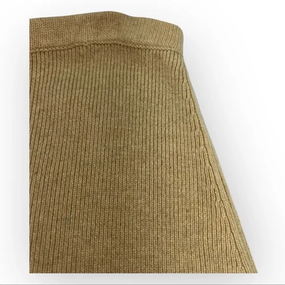 NWT Jennifer Tyler 100% Cashmere Knit Skirt Womens Large NWT A-Line Couture
