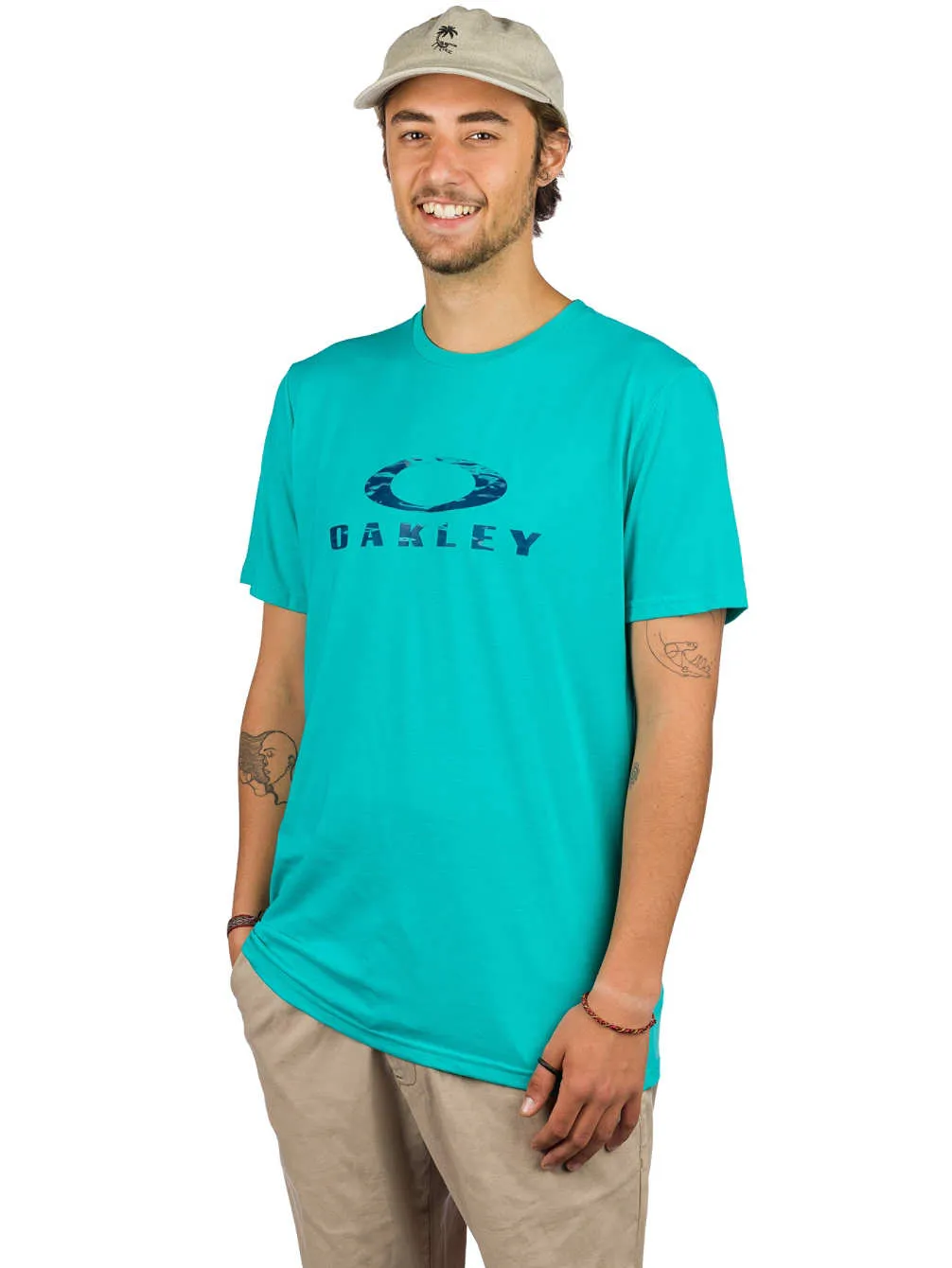 Oakley Mens Ellipse Wave Tee