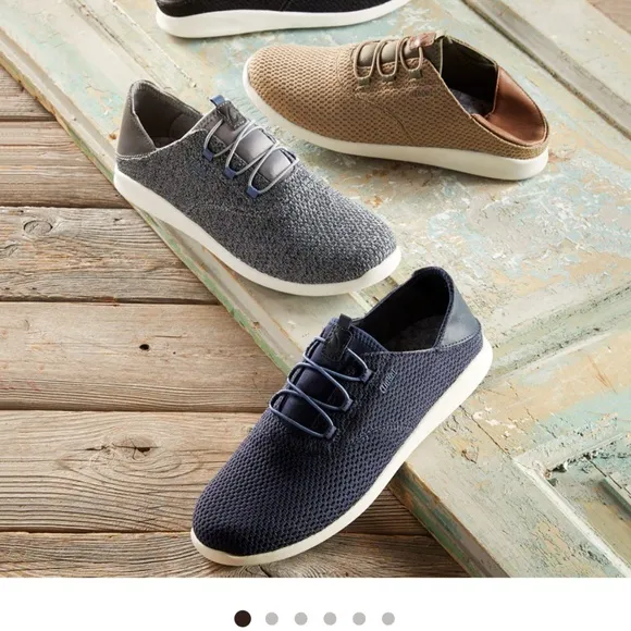 OluKai Alapa  Li  Blue Mesh 2 in One Slip On Slid Sneaker 8