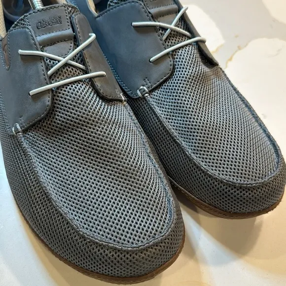 Olukai Men’s Mano Mesh Gray Slip Ons Size 13 Excellent condition!