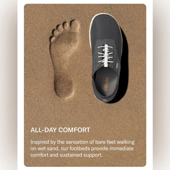 OluKai Men’s No Tie Boat Shoe