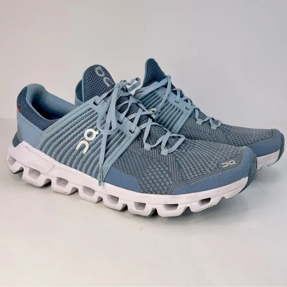 On Cloud OC Running Shoes CloudTec Helion Blue US Women's W10 Cloudrunner Wide
