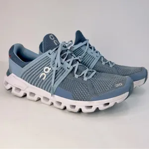 On Cloud OC Running Shoes CloudTec Helion Blue US Women's W10 Cloudrunner Wide