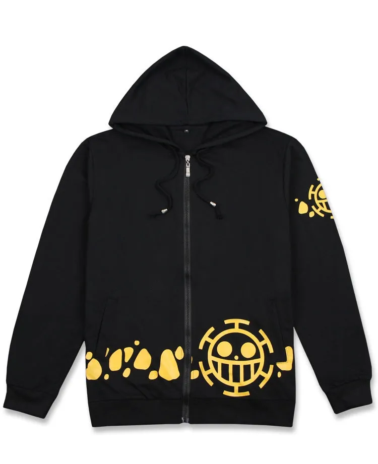 One Piece Trafalgar Law Costume Cosplay Hoodie