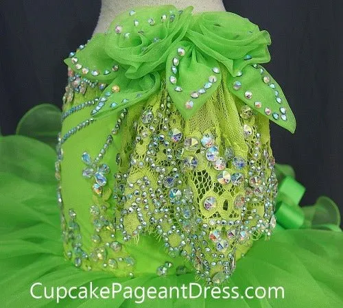 One Shoulder Jennifer Wu Infant/toddler/baby/children/kids Girl's glitze Pageant Dress