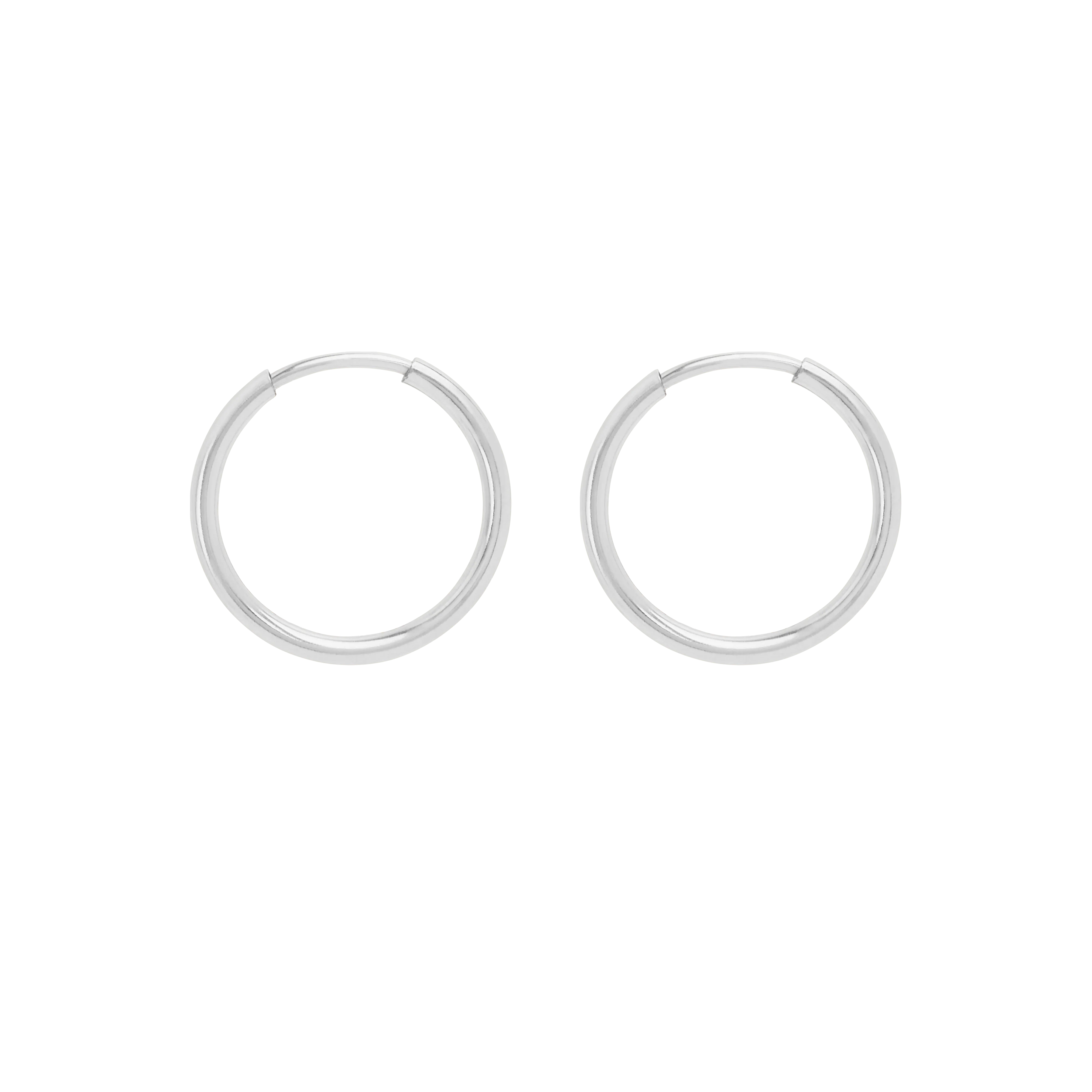 Ora Sleeper Earrings - Silver