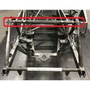 OVER ENGINE BAR, STEEL, COMPLETE WITH TAB
