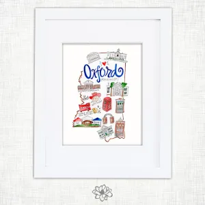 Oxford Art Print