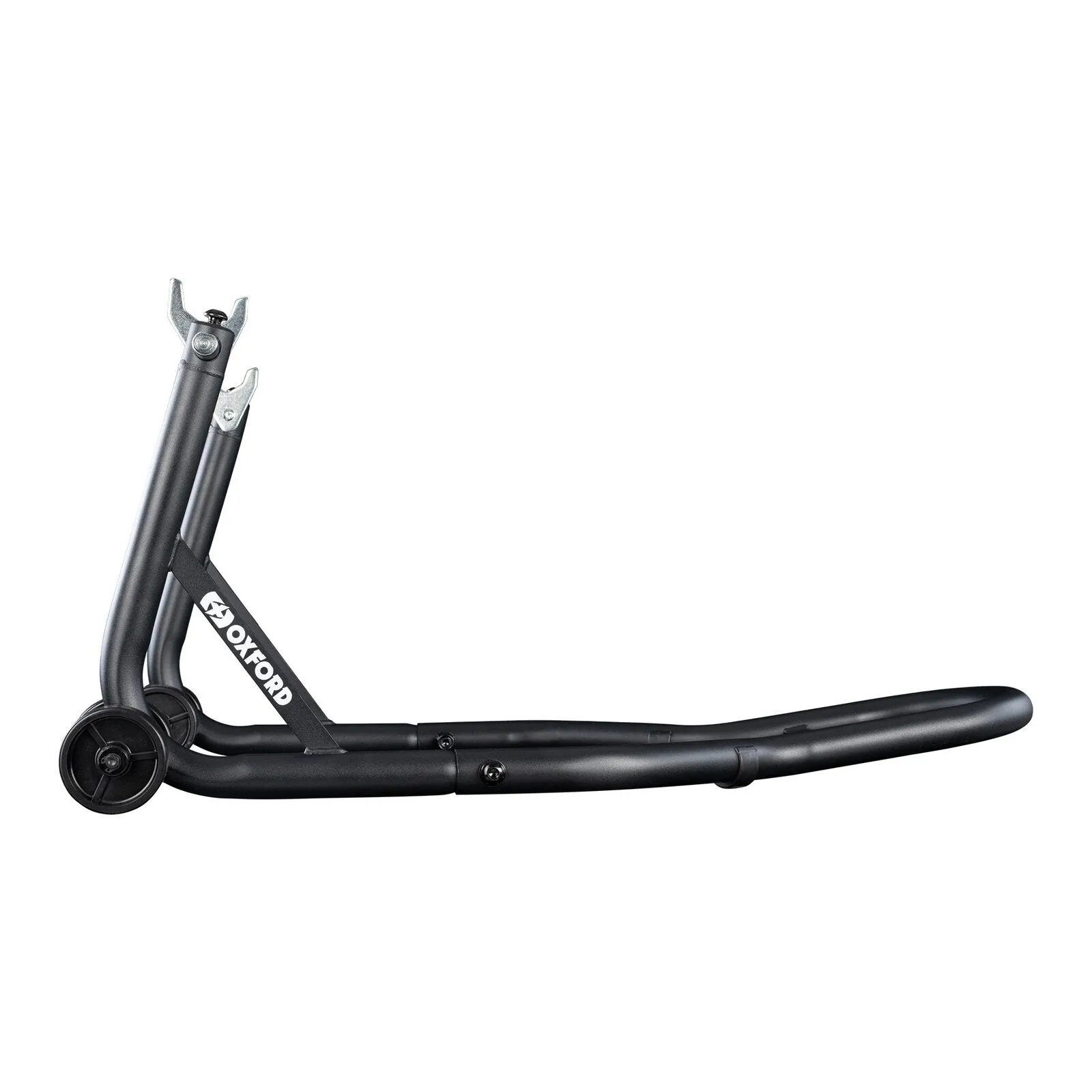 Oxford Big Black Rear Paddock Stand (Comes with V Hooks)