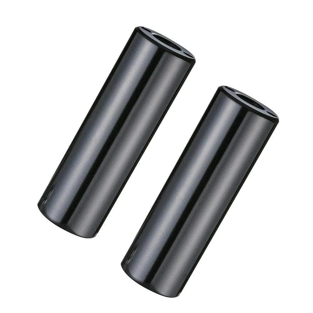 Oxford Steel 100mm Pegs Black Pair