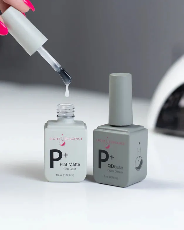 P  Flat Matte Soak-Off Top Coat