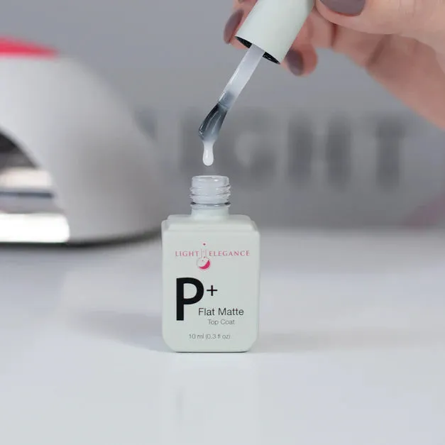 P  Flat Matte Soak-Off Top Coat