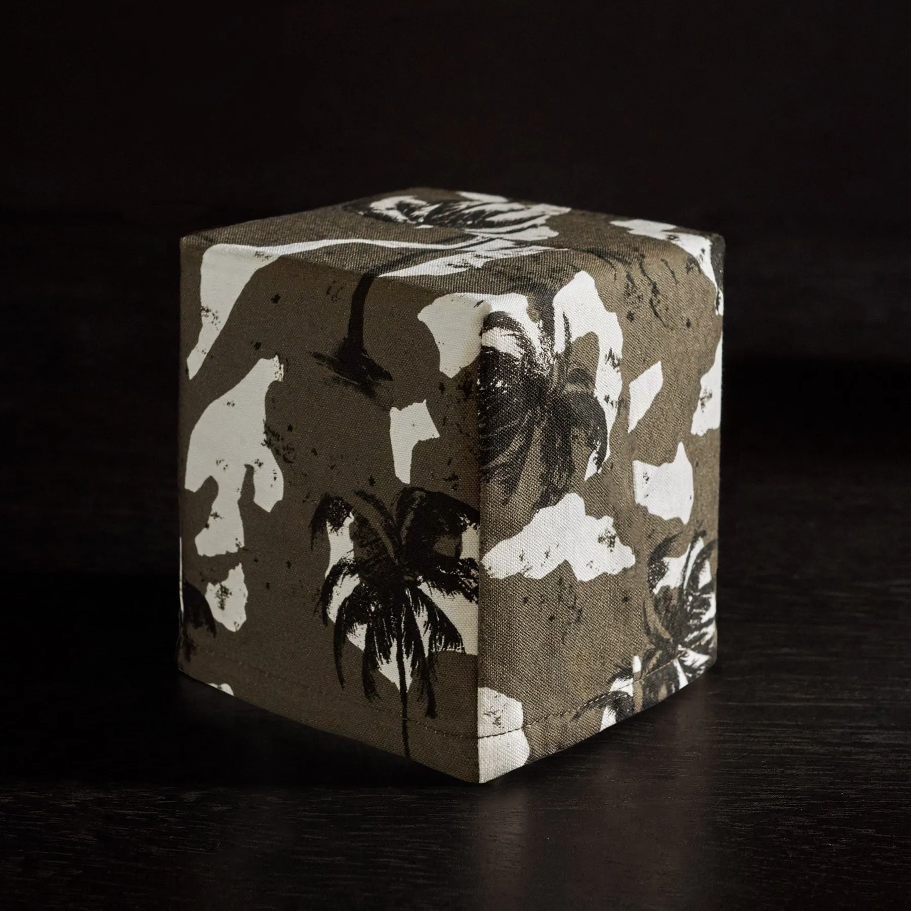 Palm Camo Tissue Box Cover - Jungle