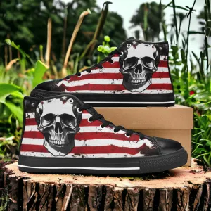 Patriotic Skull Art Women