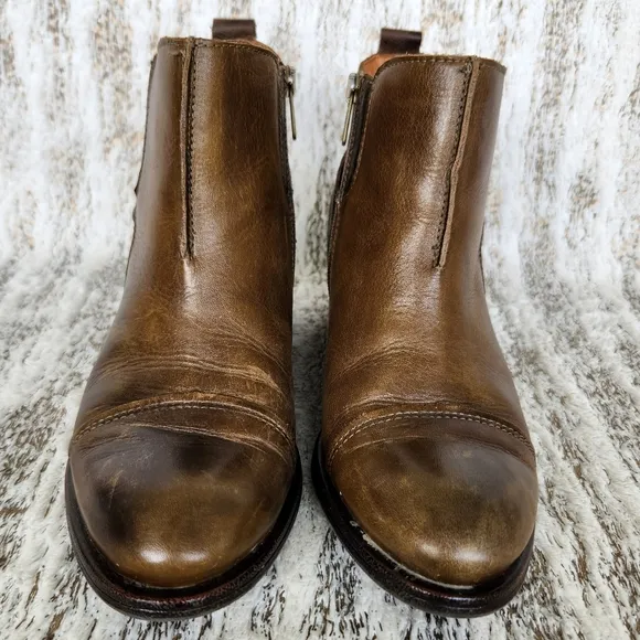 Pikolinos &quot;Baqueira&quot; Brown Tan Leather Ankle Boots | Women's Size 39 EU, 8.5 - 9