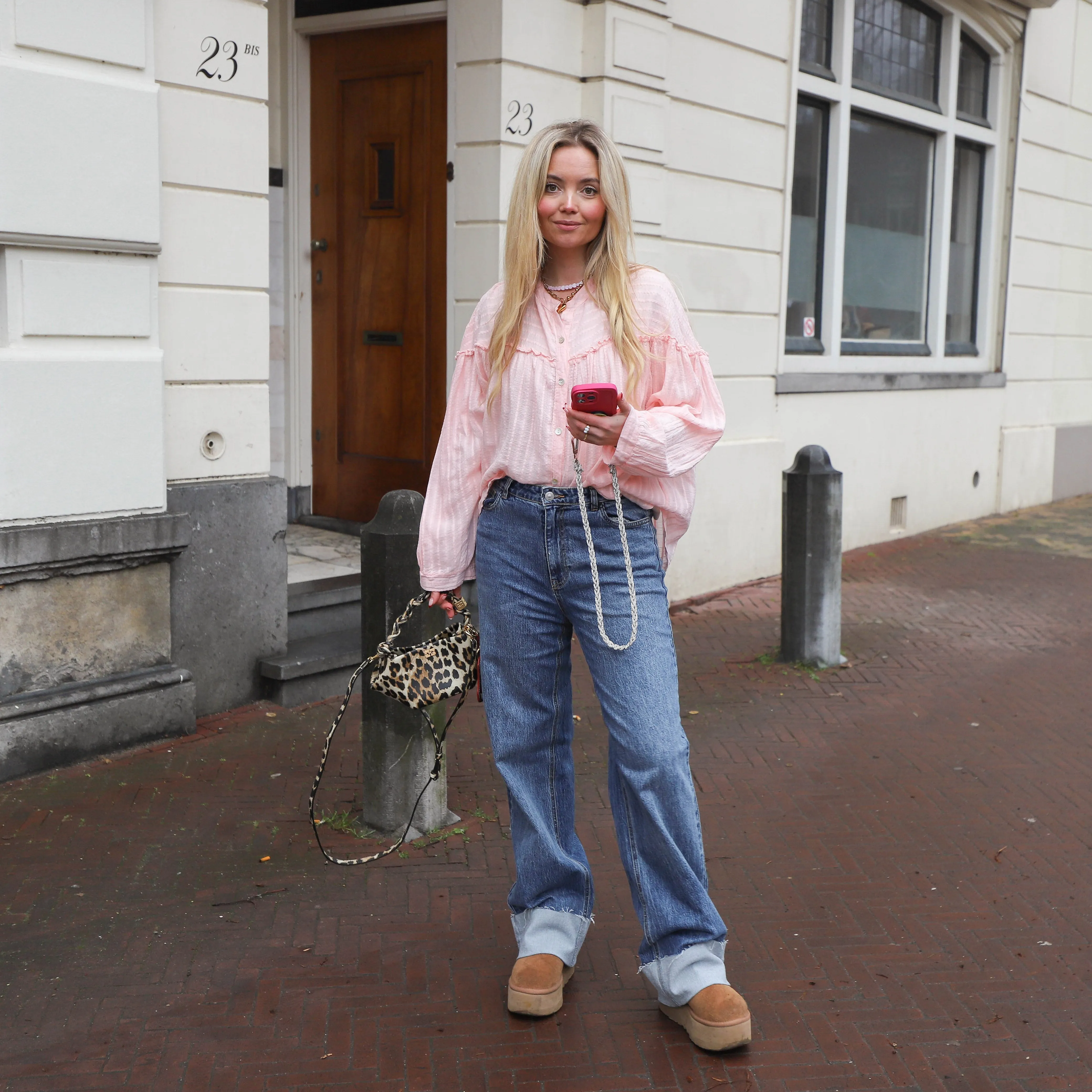 Pip blouse roze