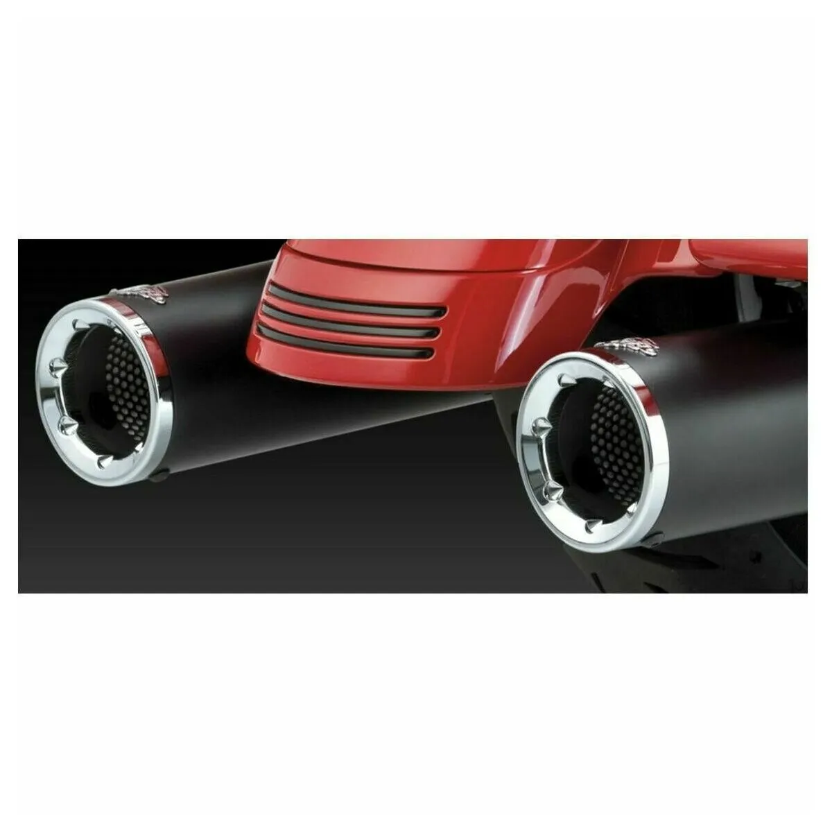 PIPES   VANCE & HINES  HI OUTPUT SLIP-ONS BLACK v46757