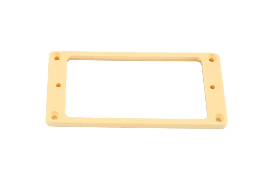 Plastic Non-Slanted Humbucking Surrounds, Flat Underside, Set of 2