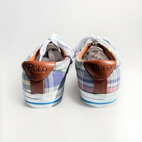 Polo by Ralph Lauren Men’s Plaid Multi-Color Shoes – Size 9.5 D